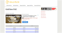 Desktop Screenshot of goldrate.ae